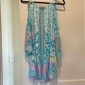 Lilly Pulitzer off the shoulder dress